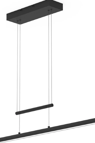Lange Hängelampe Profilo Schwarz Steinhauer 8712746151374