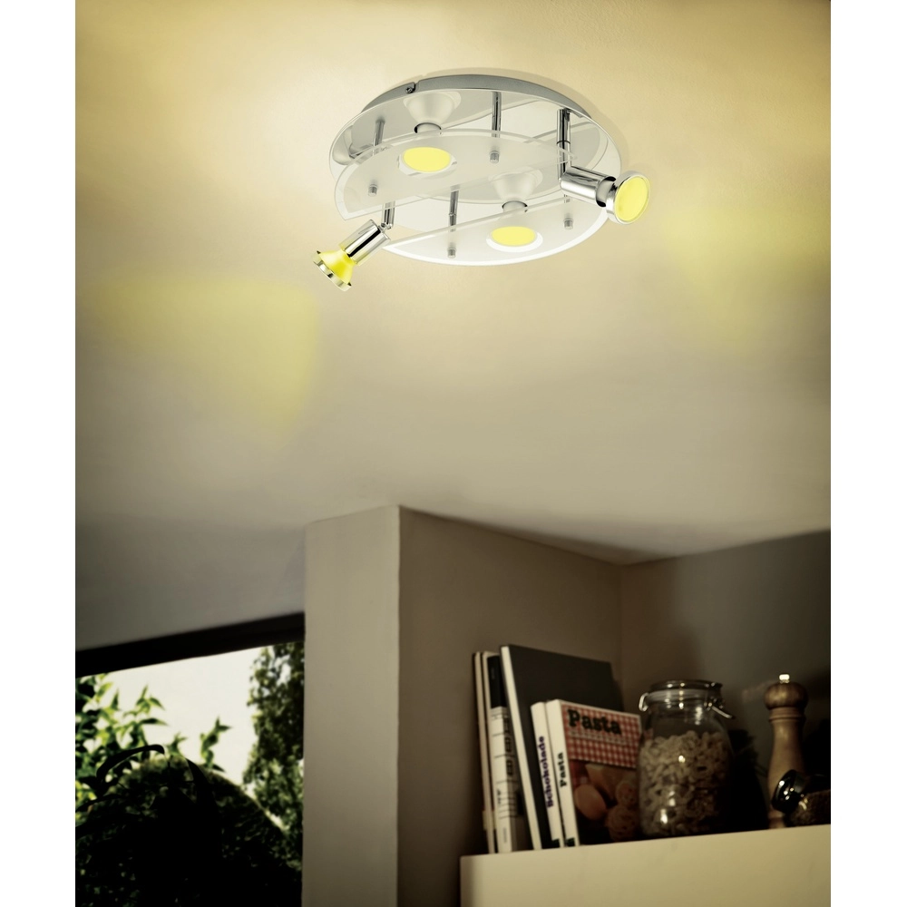 Deckenlampe Cabo-C Rundchrom Eglo 9002759753818
