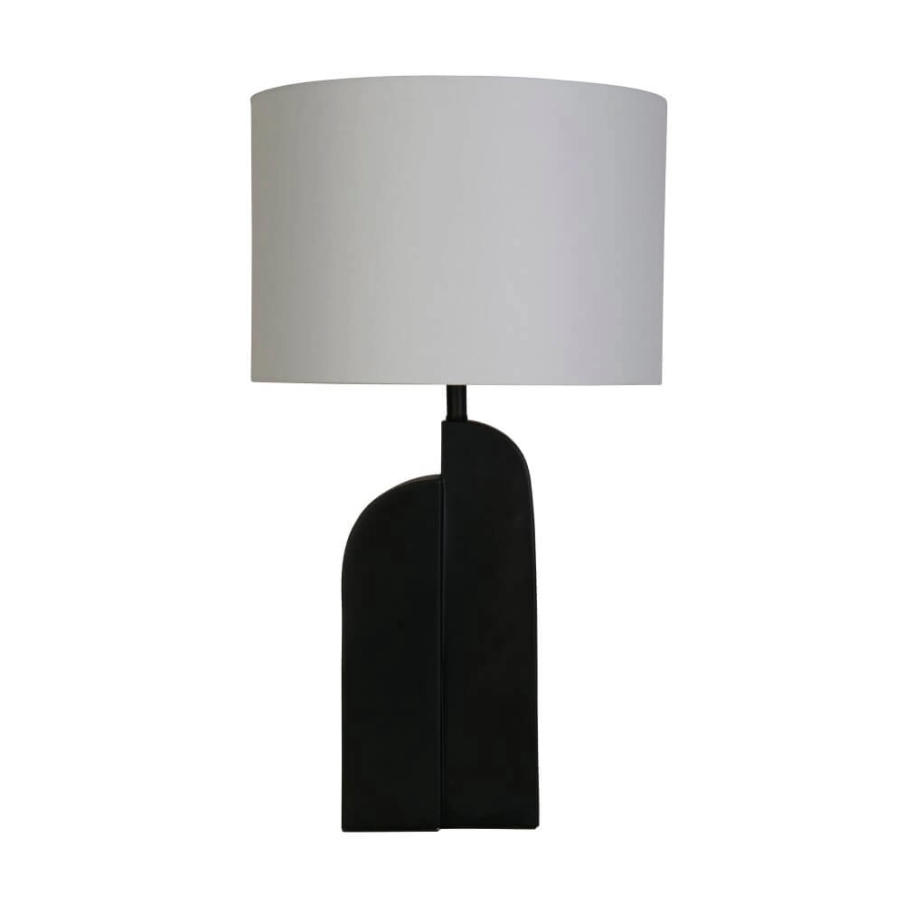 Design-Tischleuchte Perth schwarz Searchlight 5053423274119