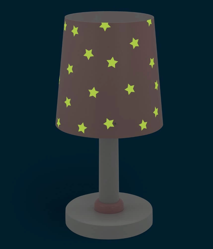 Kinderzimmer-Tischlampe Star Light zartes Rosa Dalber 8420406001289