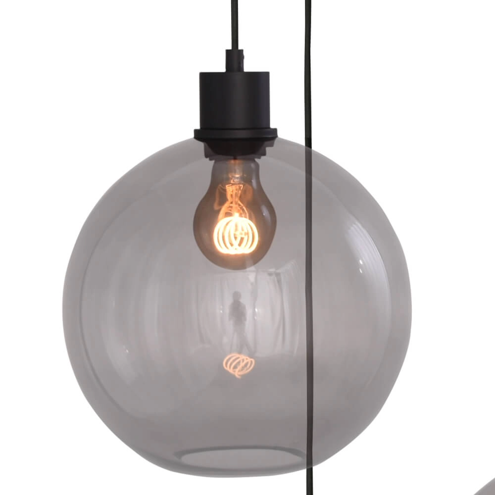 Vide-Hängelampe Lazise 3x Ø 25cm schwarz Masterlight 8718121303543