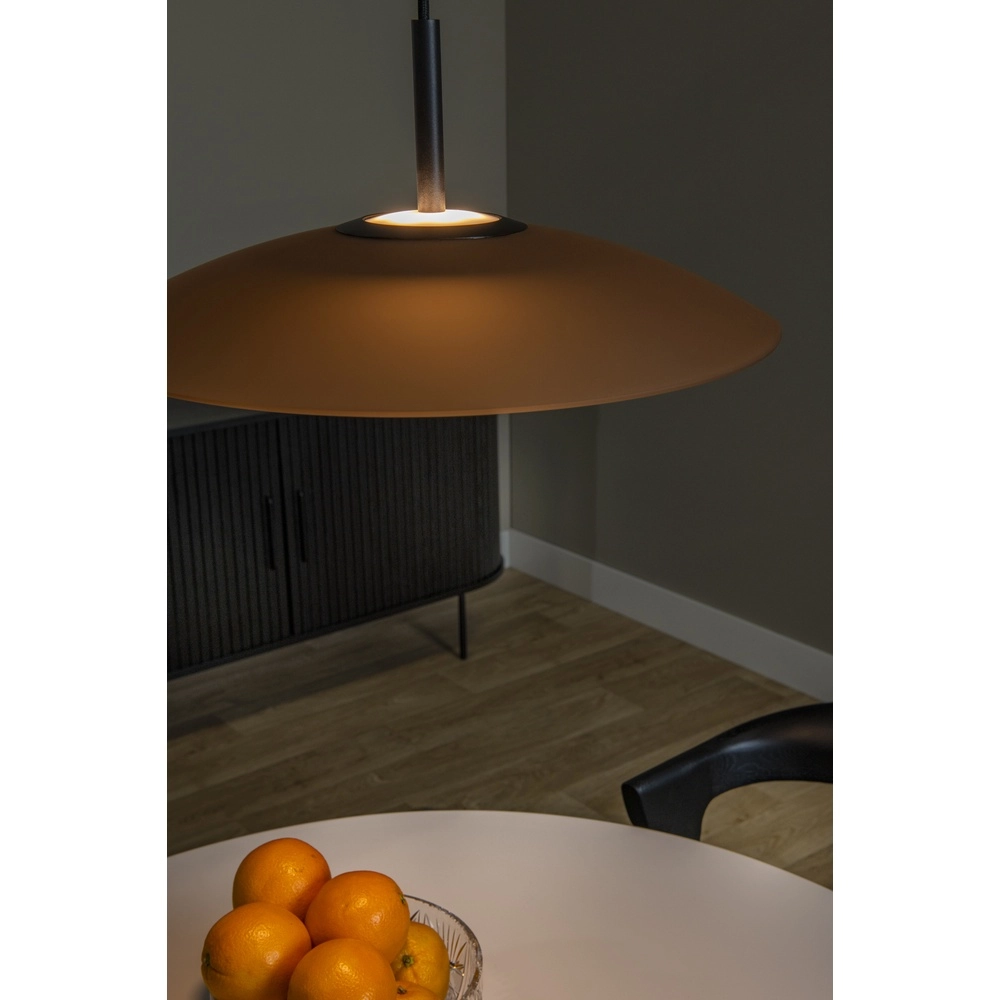 Elegante Pendellampe Menga Ø 40cm Bernsteinglas Premium by Lucide 5411212251190