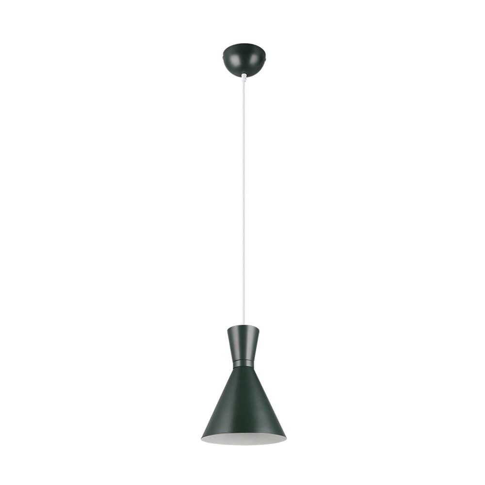 Design-Pendelleuchte Enzo Dunkelgrün Trio 4017807633979