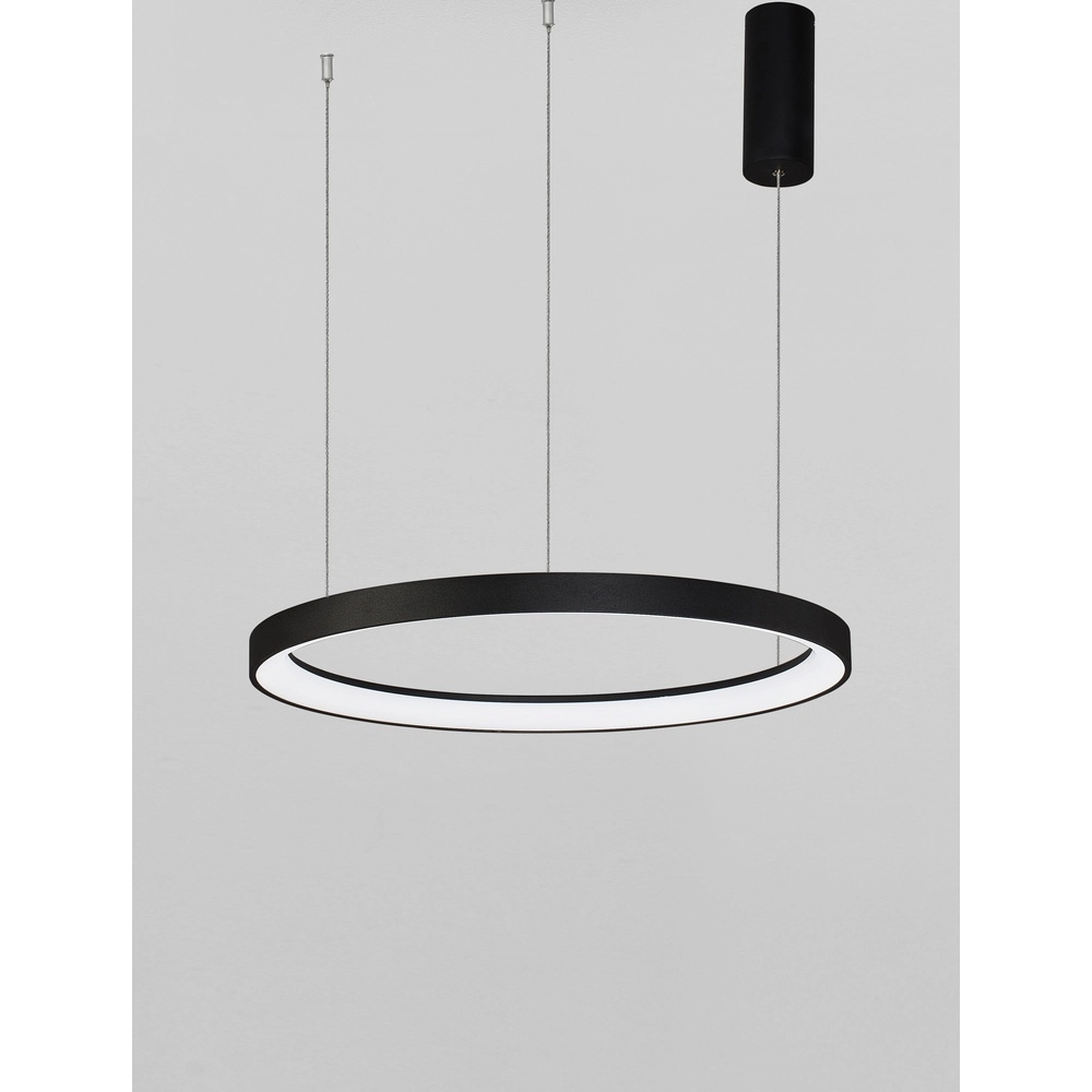 Design-Pendelleuchte Pertino schwarz Ø 58cm 2700K