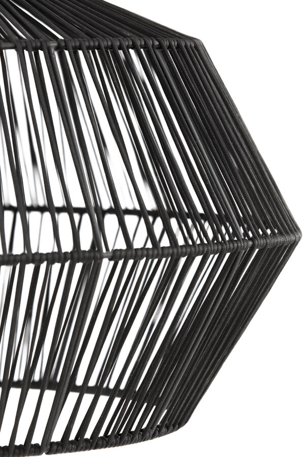 Böhmische Pendelleuchte Deya schwarz Ø 49cm Light & Living 8717807681135