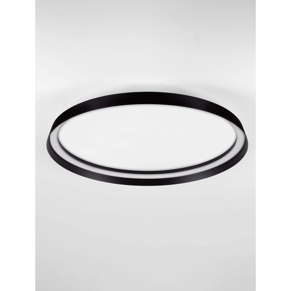 Design-Deckenleuchte Ormi Ø 60cm schwarz Lyora 5212017463135