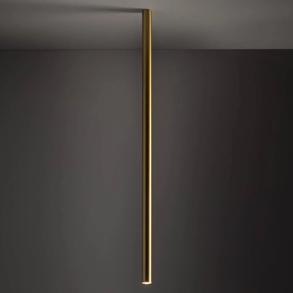 Langer Aufbaustrahler Fourty XL 110 cm – Gold Lyora 5903139108973