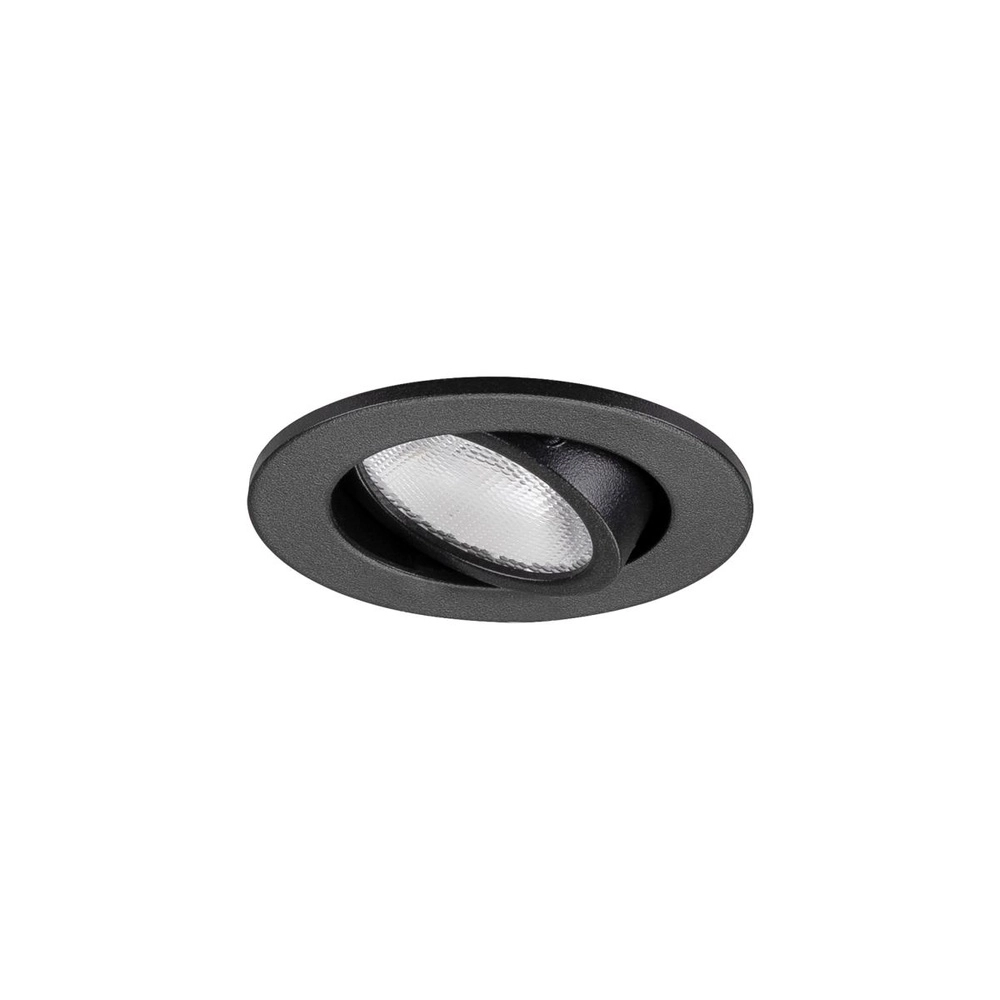 Einbaustrahler New Tria 45 2700K schwarz SLV 4024163303996