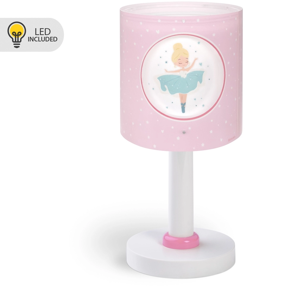 Tischlampe Princess Dance Pinkes Leuchten im Dunkeln