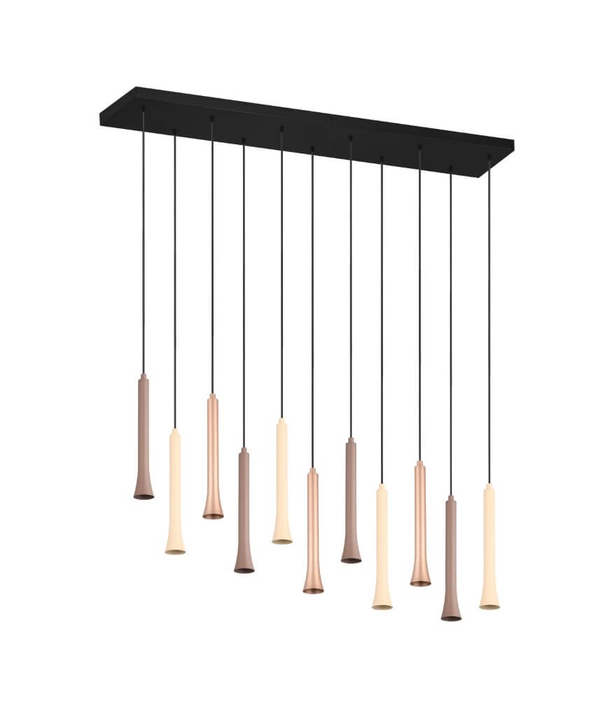 Hängelampe mit mehreren Anhängern Fiato 115x34cm Trio 4017807616705