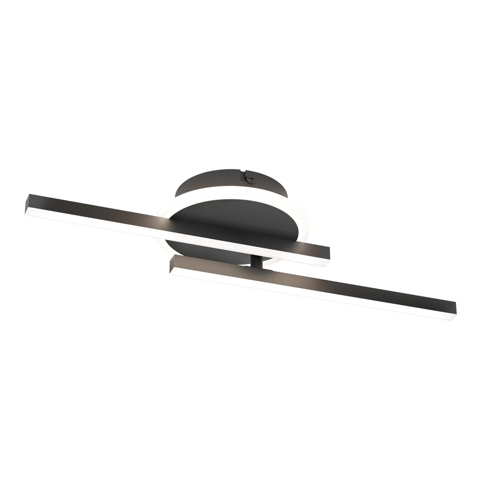 Moderne Deckenlampe Nogaredo Schwarz 45 cm Eglo 9008606391554