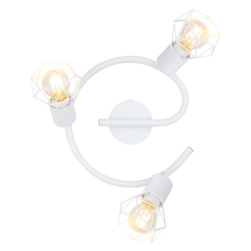 Deckenlampe Xara I 3-Licht-Weiß Globo 9007371400997