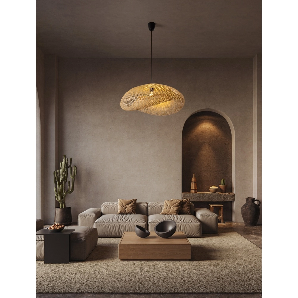 Pendelleuchte aus Bambus Adaline 76cm Lyora 5212017465634
