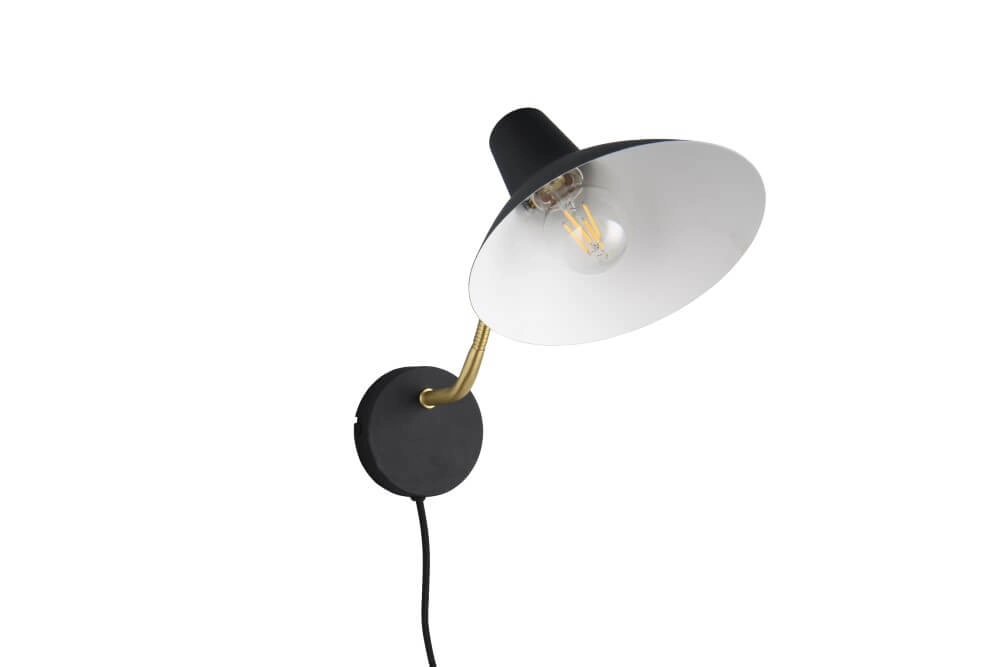 Wandleuchte lesen Traveller Schwarz Trio 4017807613759