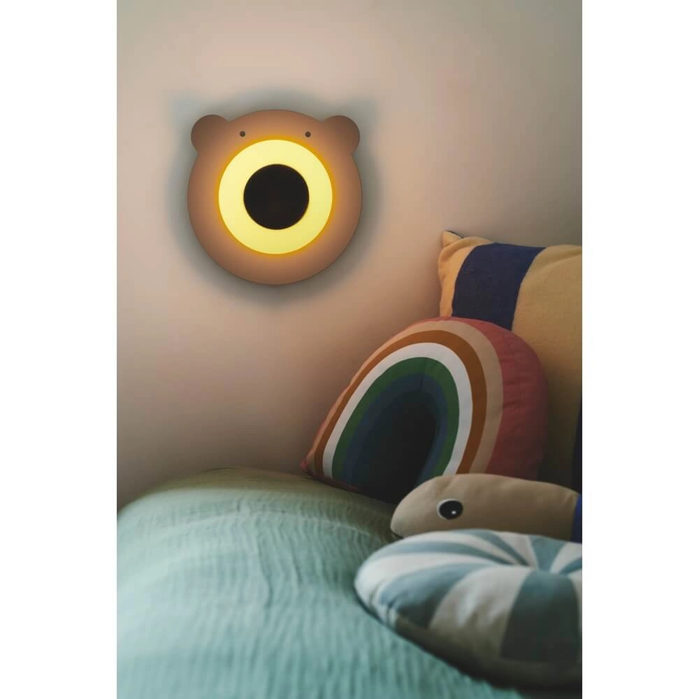 Wandleuchte für Kinder Bruna Bear braun Nordlux 5704924016035