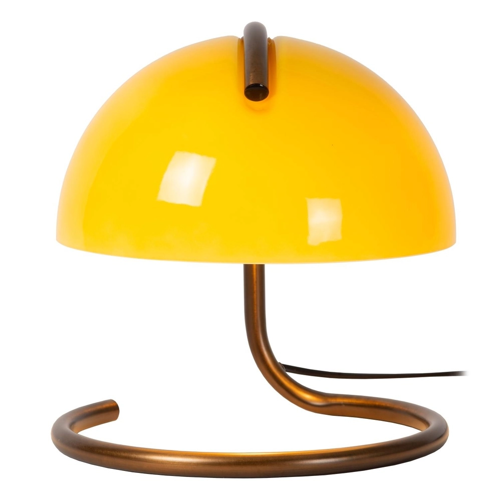 Klassische Tischlampe Cato Orange Lucide 5411212460875
