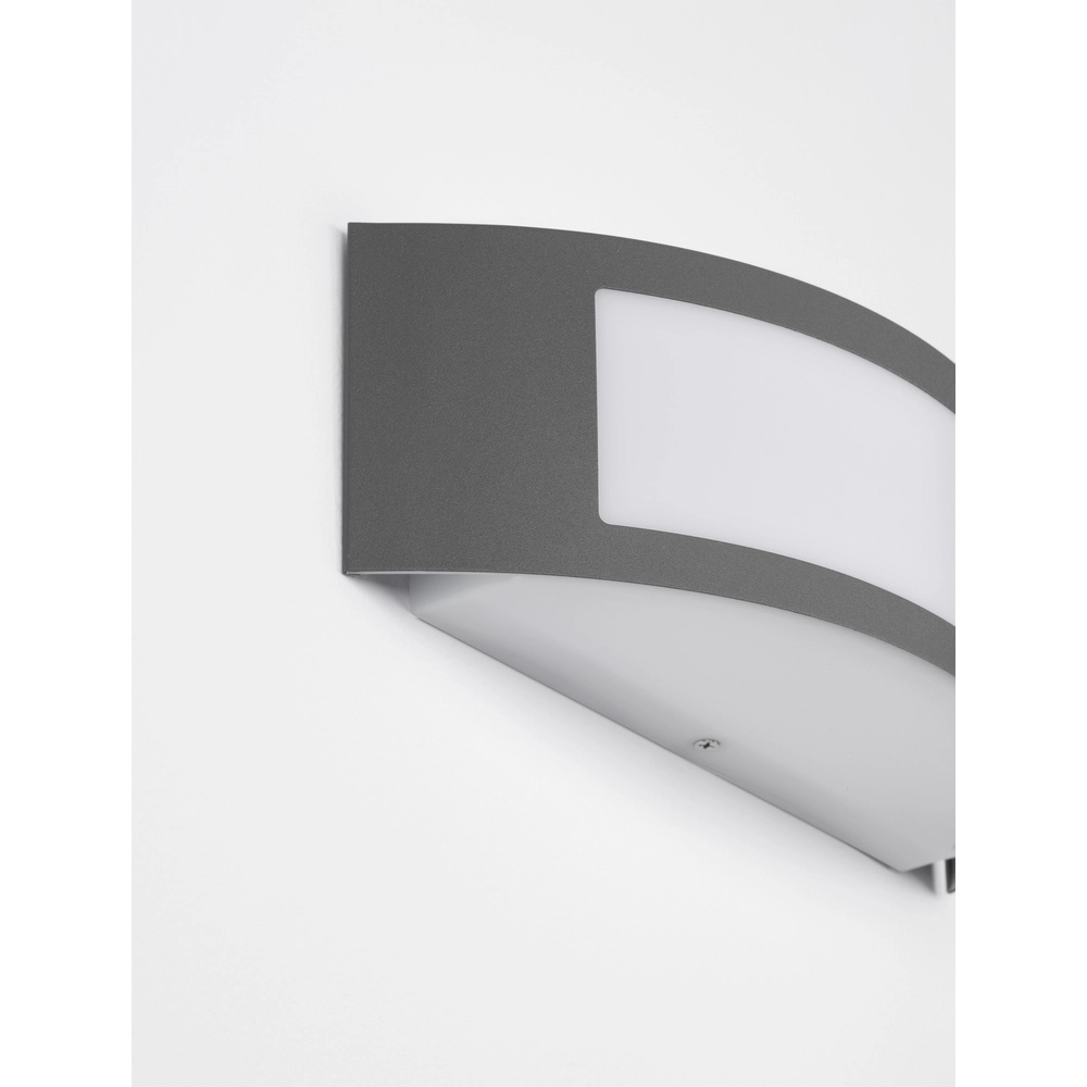 Design-Wandleuchte Zenith grau Lyora 5212017435538