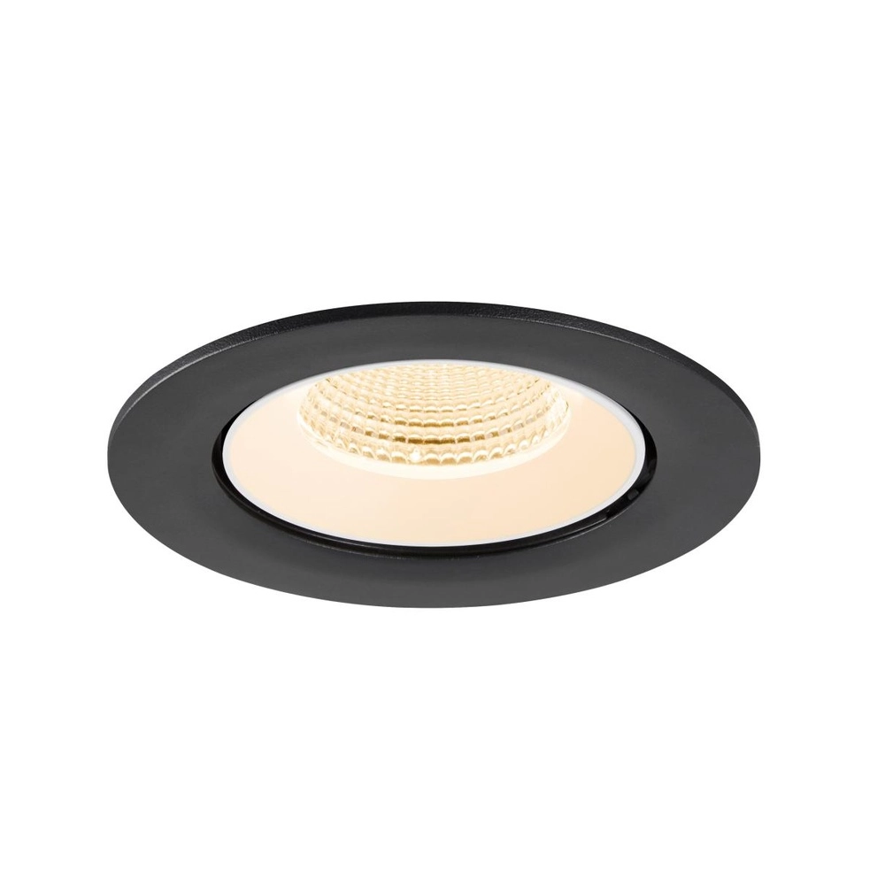 Einbau-Strahler Numinos Gimble L Schwarz/Weiß 2700K - 55gr SLV 4024163310444