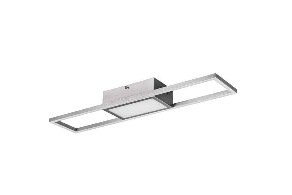 Edelstahl-LED-Deckenlampe Rigido Trio 4017807538830