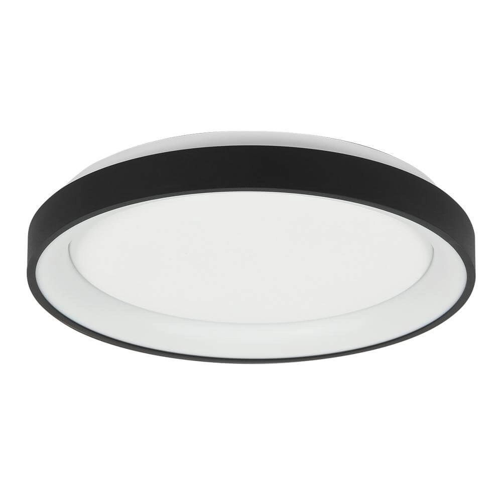 Deckenlampe Ringlede Design schwarz Ø 38cm Steinhauer 8712746171952