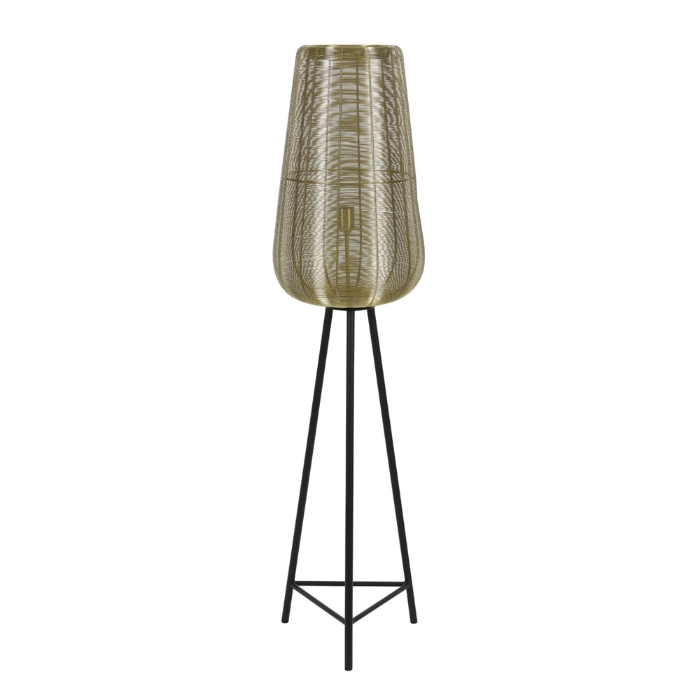 Stativ-Bodenlampe Adeta Gold 147 cm Light & Living 8717807601317