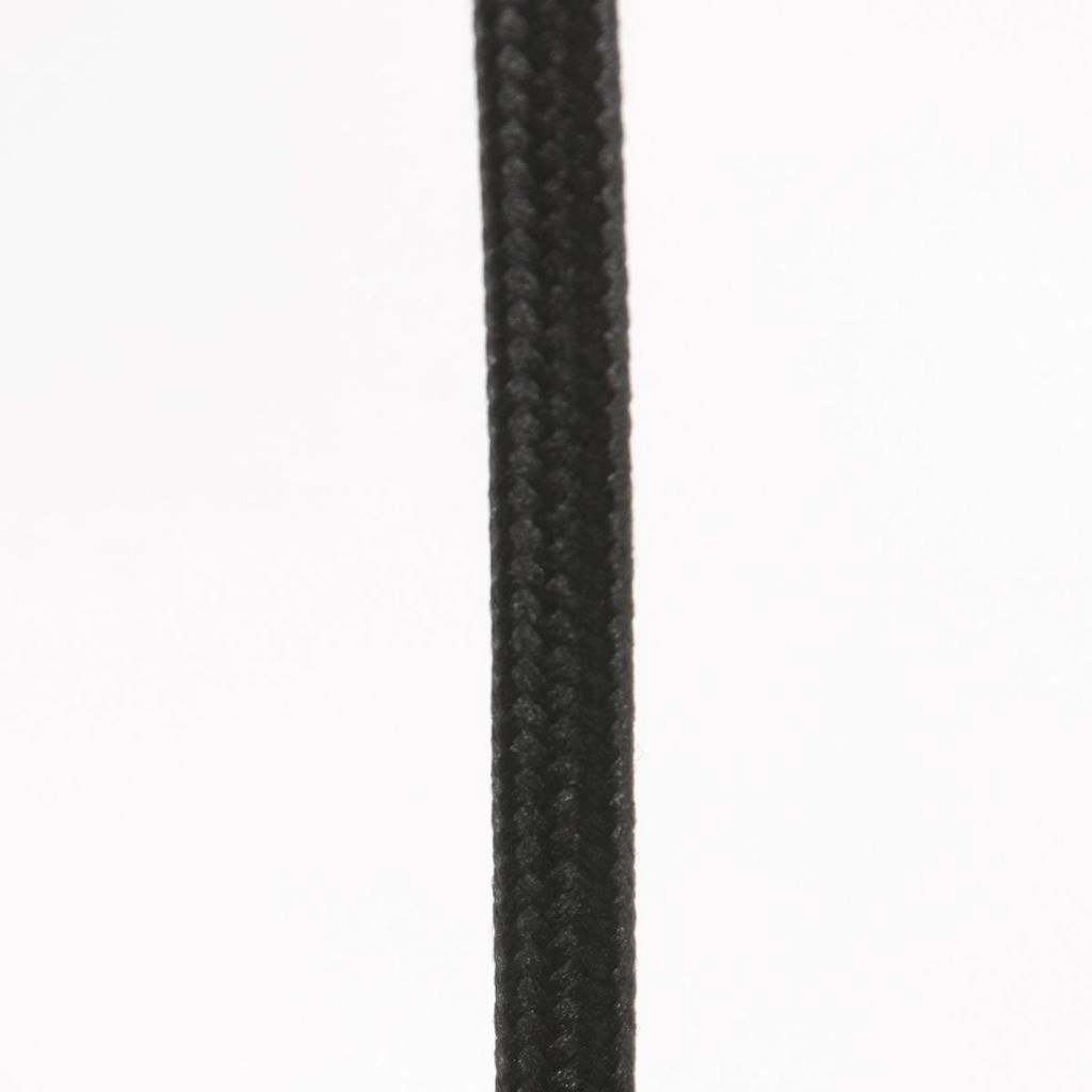 Schwarze Stehlampe Stang mit Korkkappe Ø30 cm Steinhauer 8712746180619