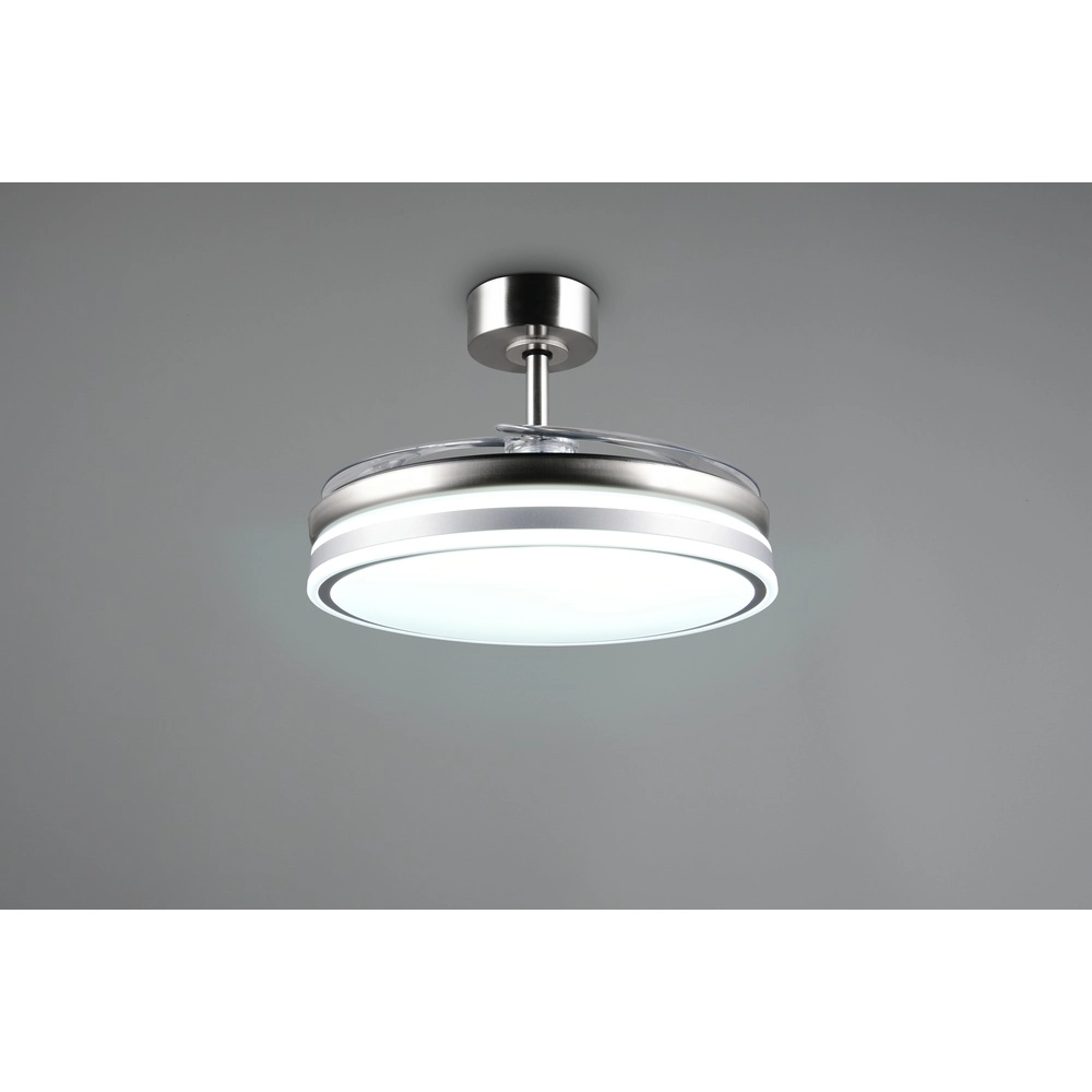 Fan Volda Nickel Ø 106 cm Trio 4017807689075