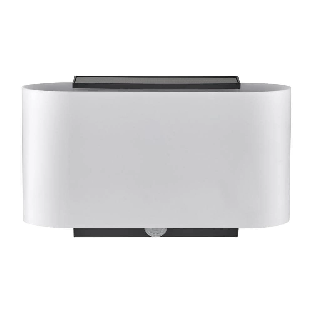 Solar-Wandleuchte Piola Schwarz-Weiß Nordlux 5704924017537