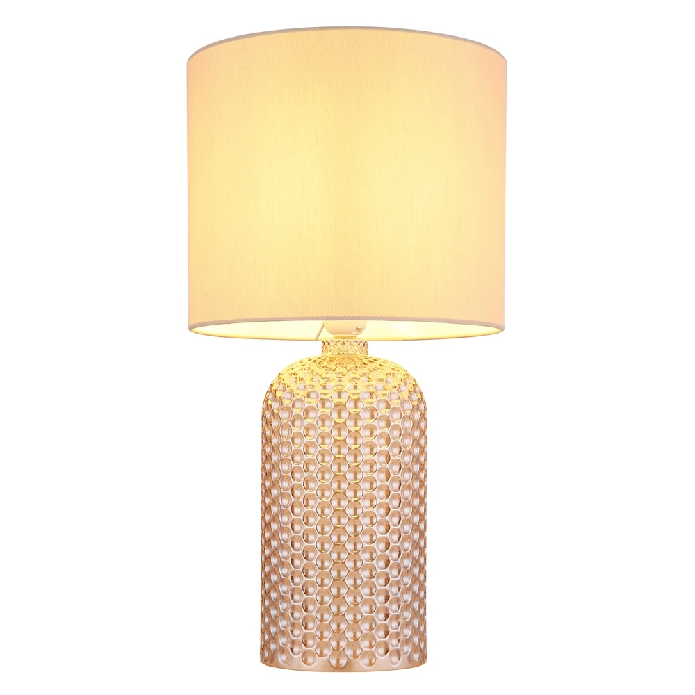 Design-Tischlampe Sofia Champagner Globo 9007371484546