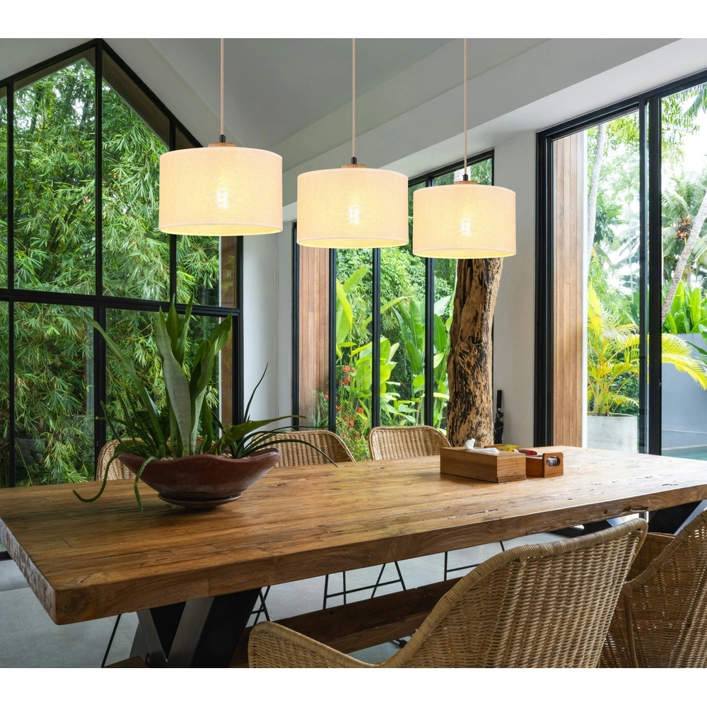 Design-Pendellampe Jule 3-Licht Globo 9007371589333