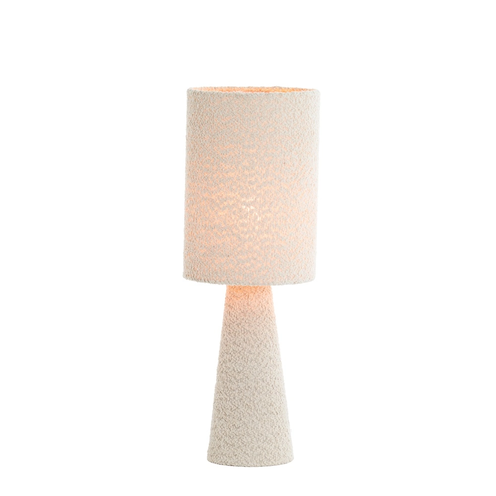Boucle-Tischlampe Micky 58 cm – Sand Light & Living 8717807761127