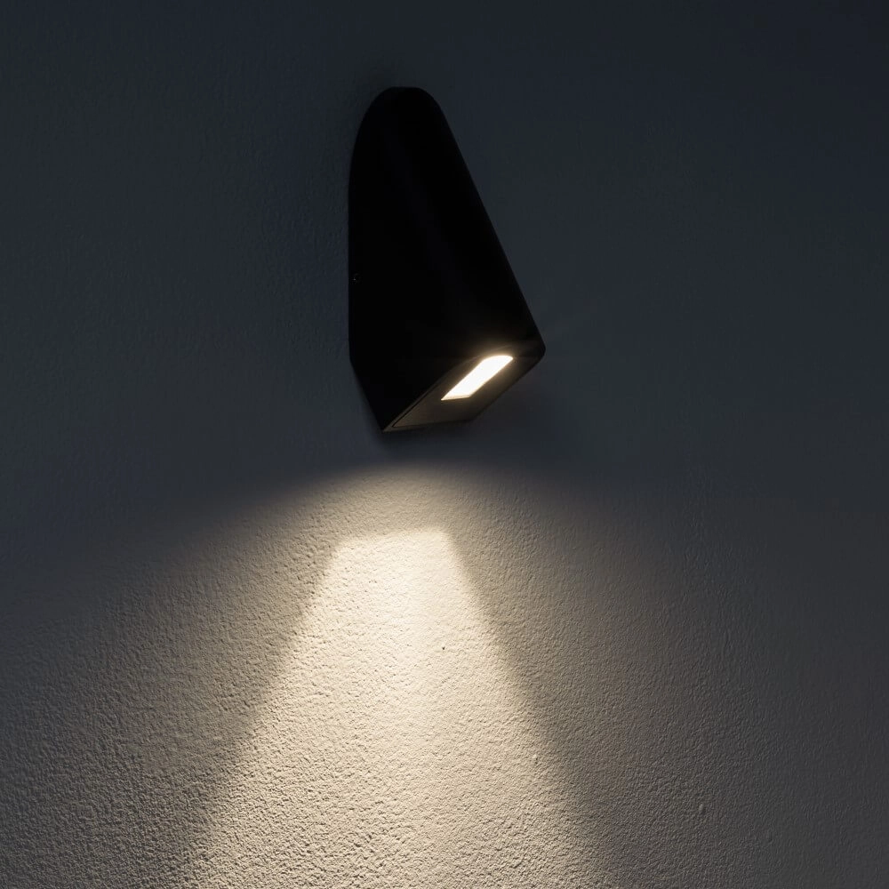 Design-Wandleuchte Cline schwarz Lyora 5903139113779
