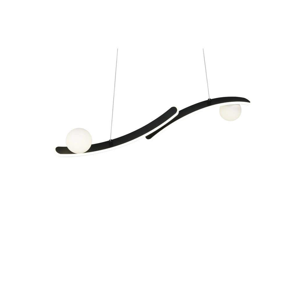 Design-Pendellampe Napoli Schwarz Trio 4017807683462