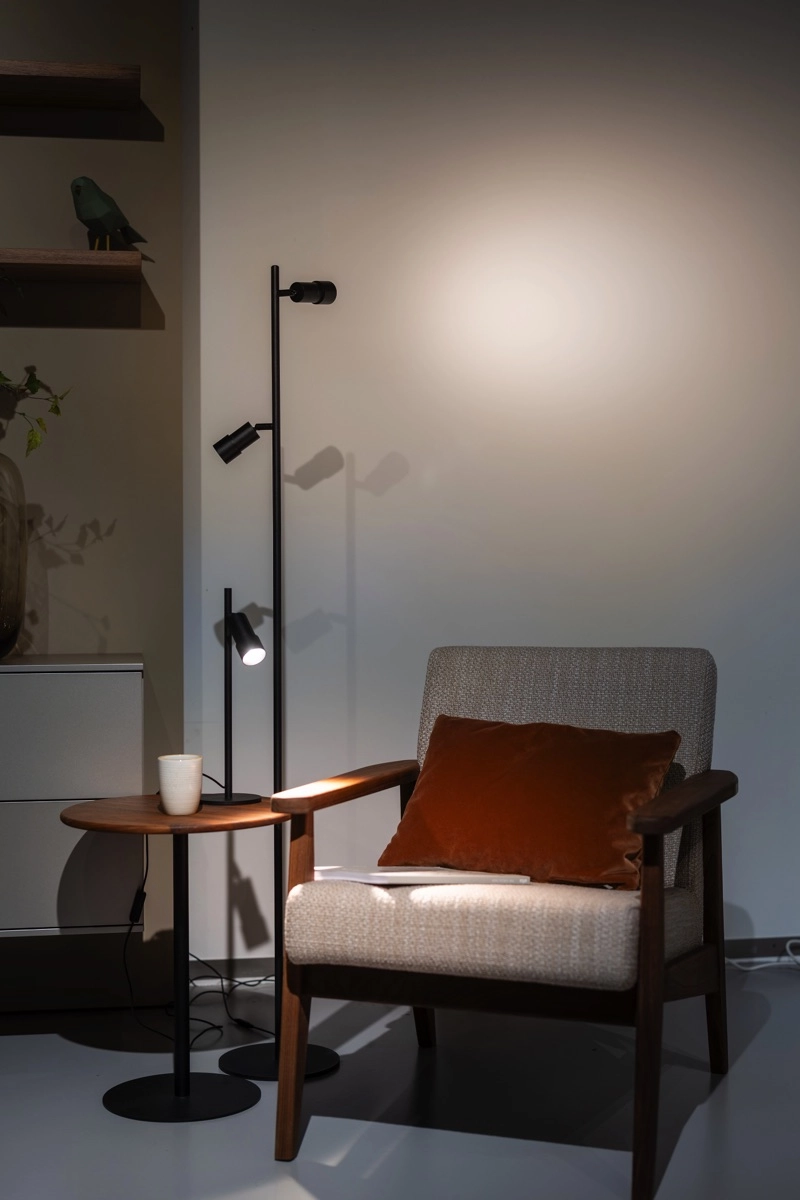 Doppelte LED-Leselampe Liam Schwarz ETH 8720195310662