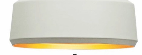 Weiß mit goldener Hängelampe Cornet Artdelight 8719831730872