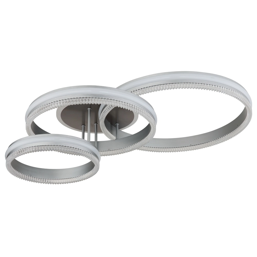 Deckenlampe Francine Gunmetal 3 Ringe Globo 9007371589630
