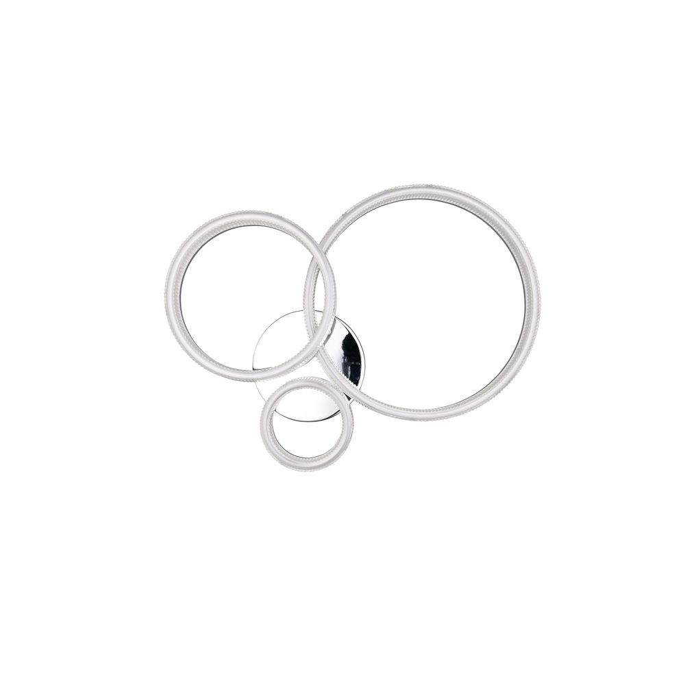 Moderne Deckenlampe Mova M chrome Trio 4017807682199
