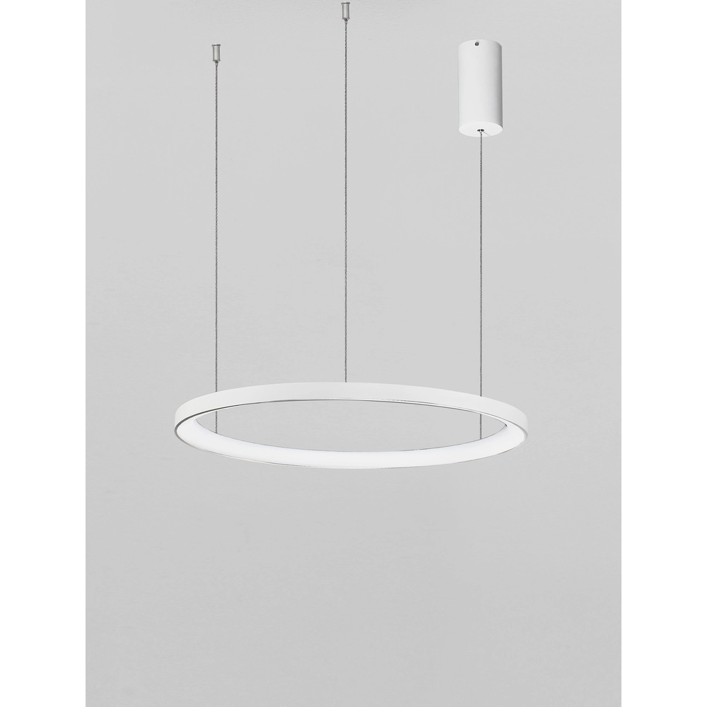 Design-Pendelleuchte Pertino weiß Ø 48cm 2700K Lyora 5212017446022