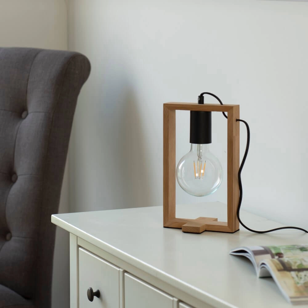 Ländliche Tischlampe Franky 1-Licht Just Light 4043689967468