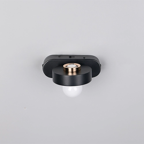 Wandlampe Arpino Schwarz 15 cm Trio 4017807683639