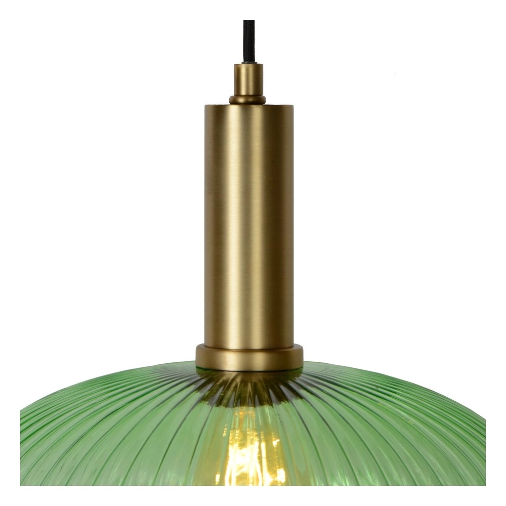 Pendellampe Maloto Ø 30cm grün Lucide 5411212451194