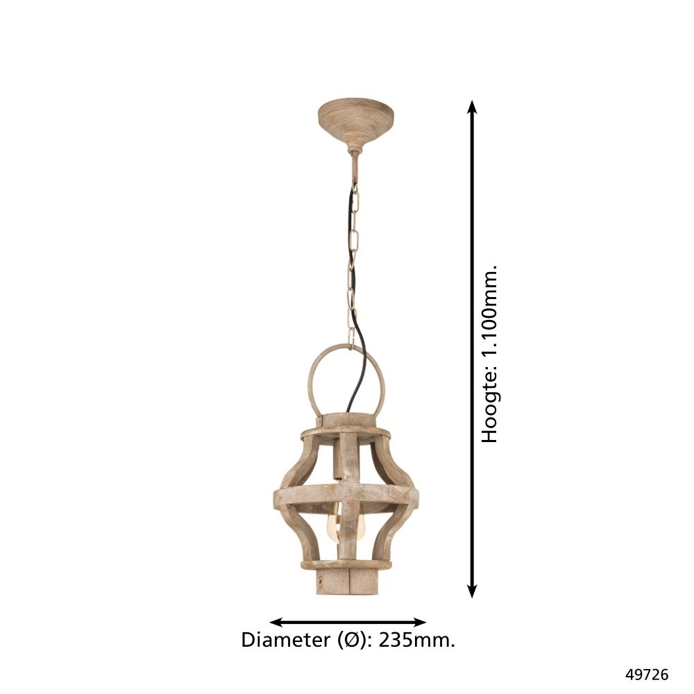 Pendelleuchte Kinross 23,5cm Eglo 9002759497262