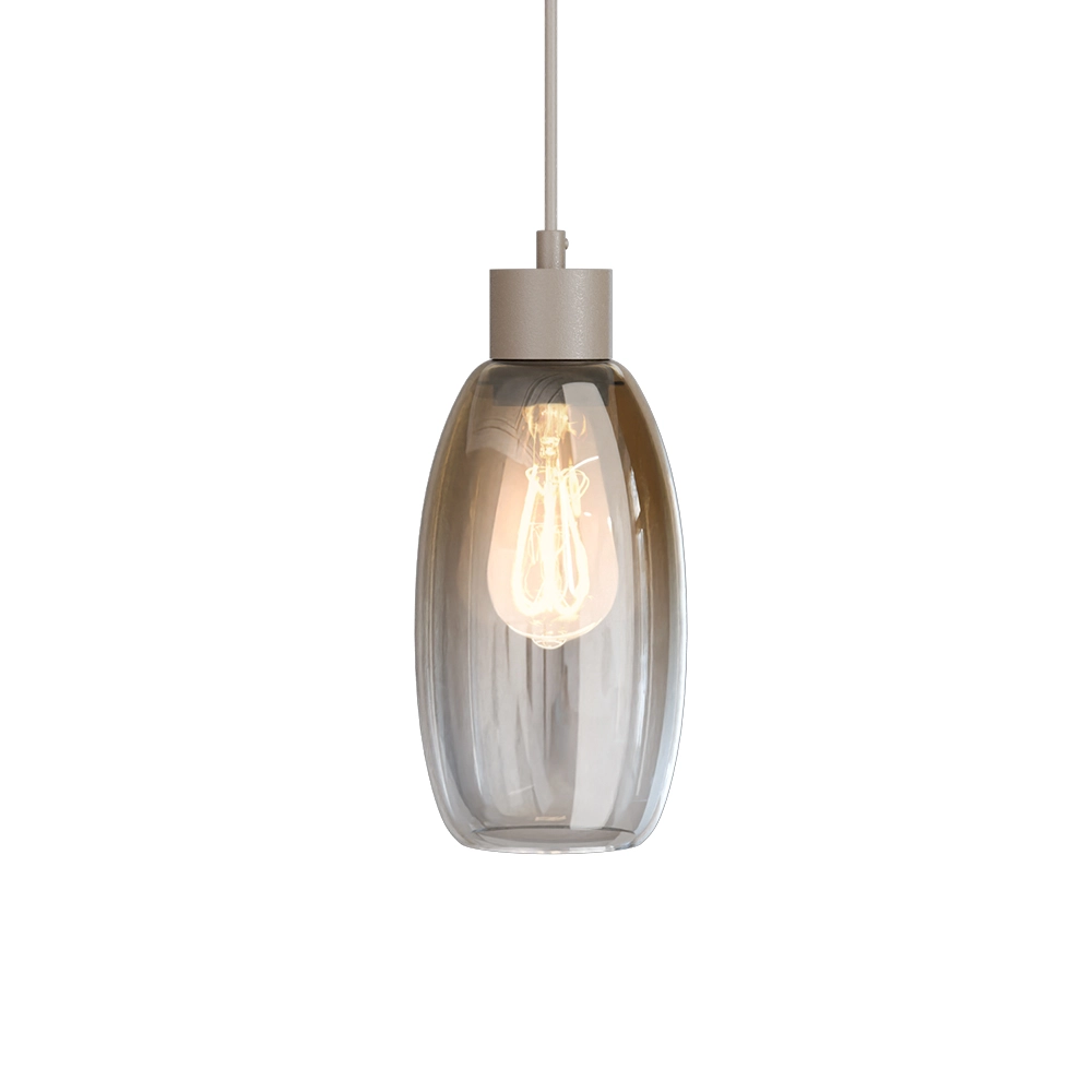 Glas-Pendellampe Olive 3x Ø 12,5 cm – Sand Masterlight 8718121393940