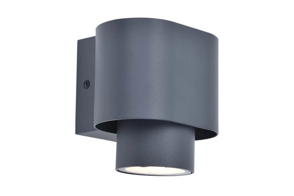 Wandstrahler Cypres Daunen Anthrazit Lutec 6939412014869