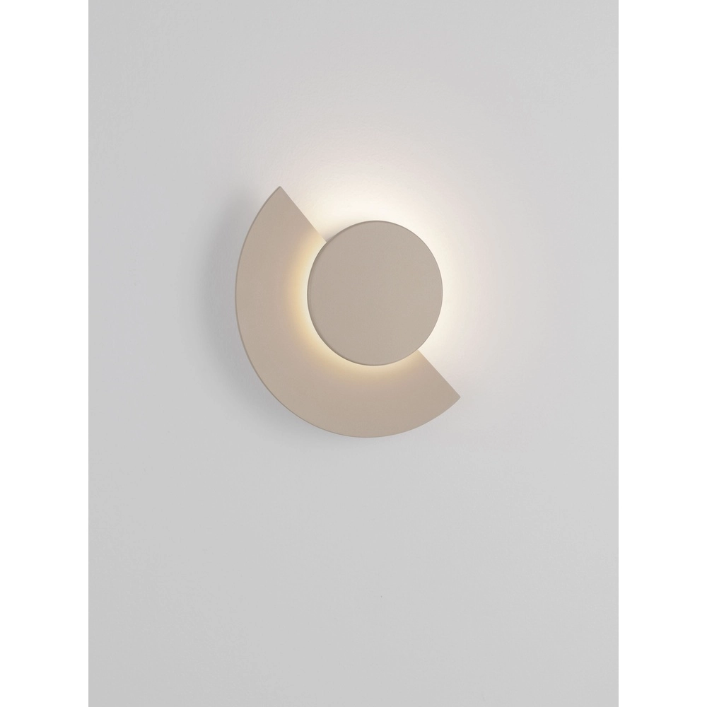 Moderne Wandlampe Gloo Sandbraun – 3000K Lyora 5212017497291
