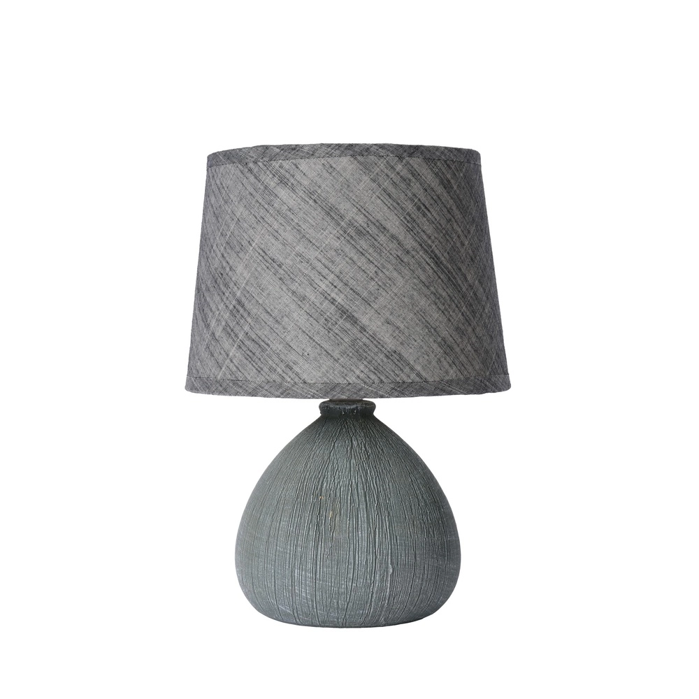 Tischlampe Ramzi Grau