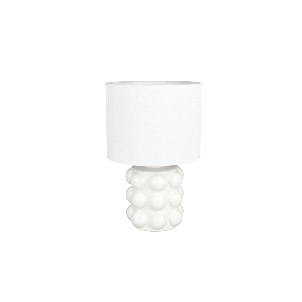 Tischlampe Kate weiß Ø 30cm Trio 4017807662597