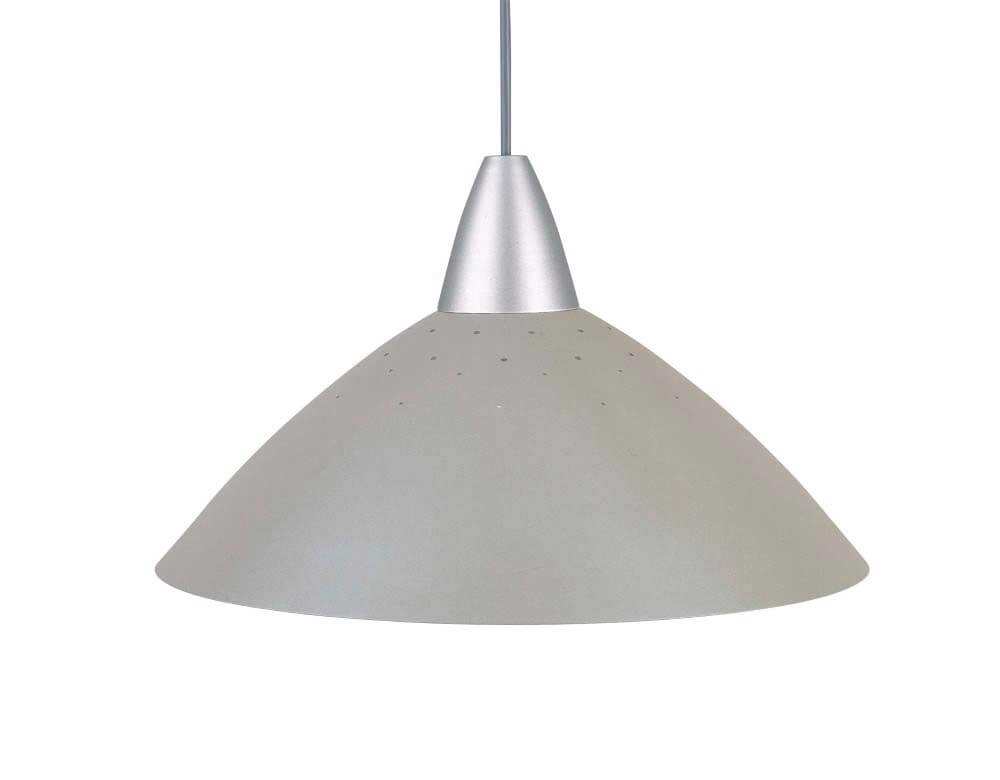Titangraue Hängelampe Logo Ø 35cm Brilliant 4004353020285
