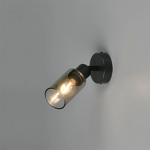 Design-Wandlampe Mars Schwarz Trio 4017807670455