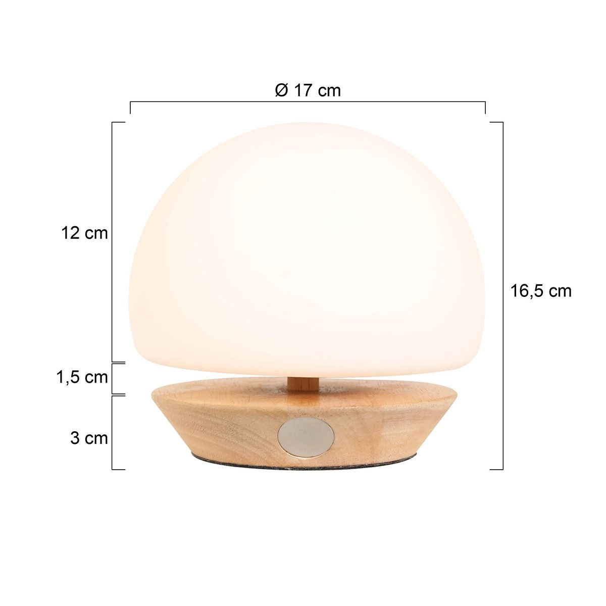 Land Tischlampe Ancilla Steinhauer 8712746128185